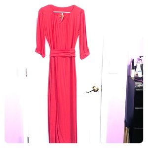 Long salamander dress